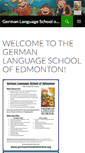 Mobile Screenshot of germanschooledmonton.org