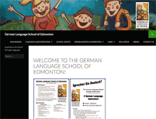 Tablet Screenshot of germanschooledmonton.org